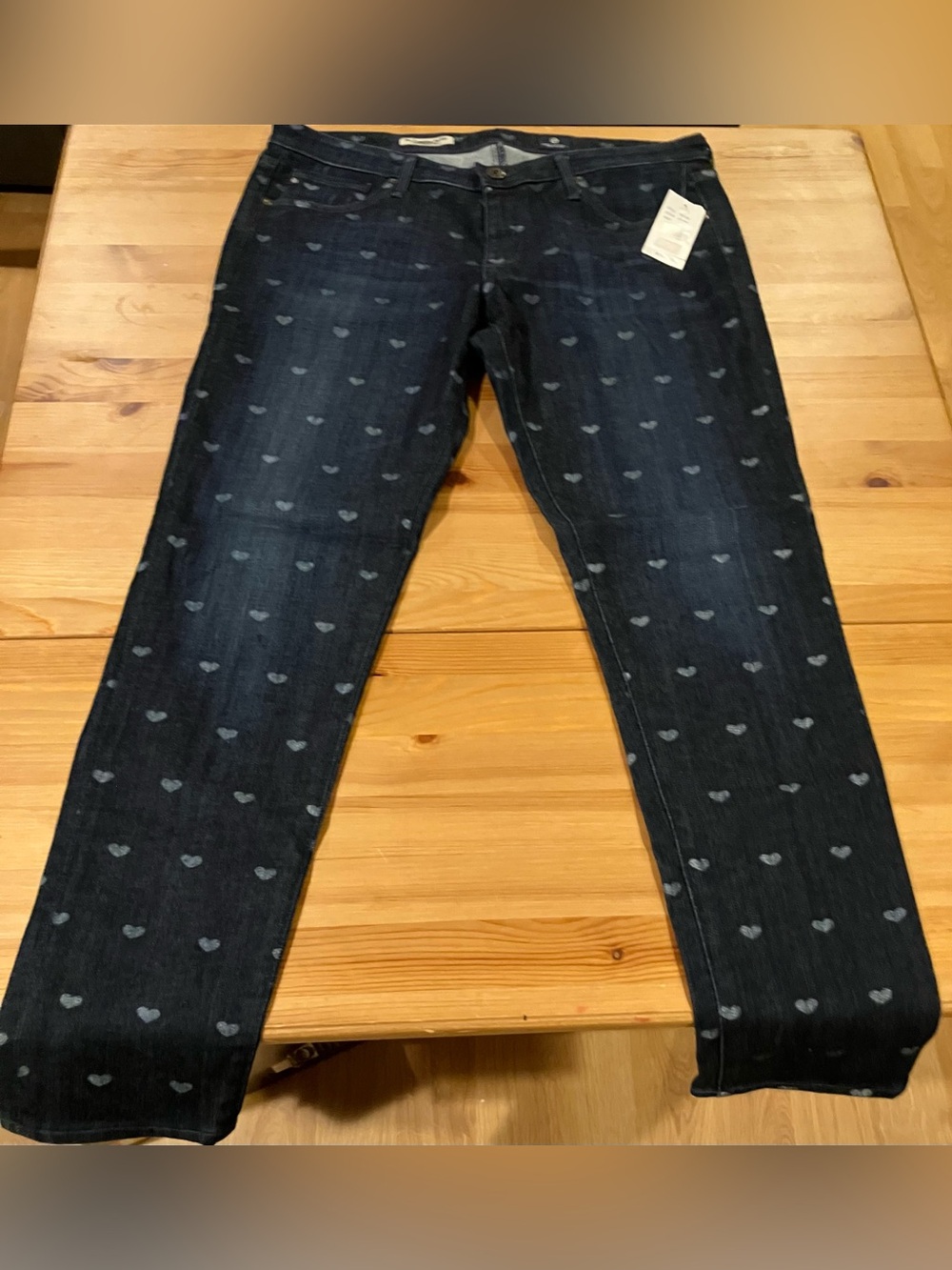 NWT Adriano Goldschmeid The Legging Super Skinny Ankle Women’s Jeans Sz 31 Heart